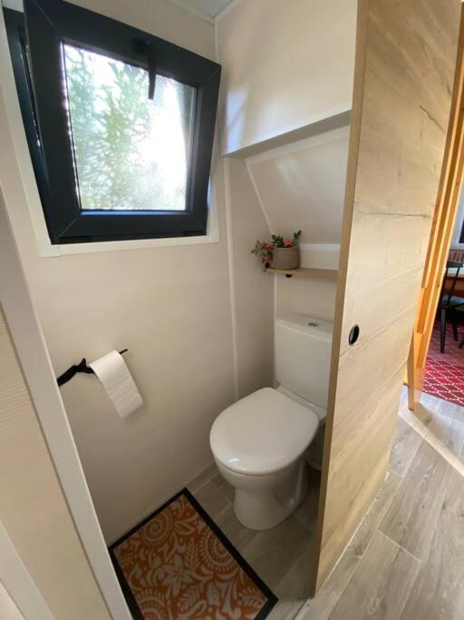Tiny House Sur Terrain Boise A 10 Mn De La Mer Ferel Bagian luar foto